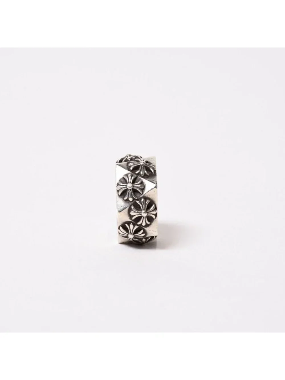 Chrome Hearts Pentagon Ring CH Plus 925 Sterling Silver